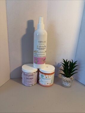 #6 Aminnah Dill Picky Body Bundle 
Spray, Body Butter, Sugar Scrub